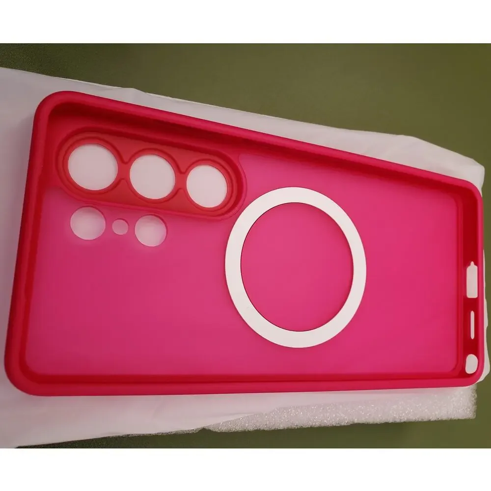TOCOL Magnetic Case for Samsung Galaxy S26 Ultra - Hot Pink MagSafe Cover
